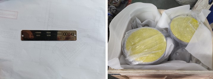 DN200 PN25 Y Type Strainer, RF Connection, Body 1.0619, BS EN 13709