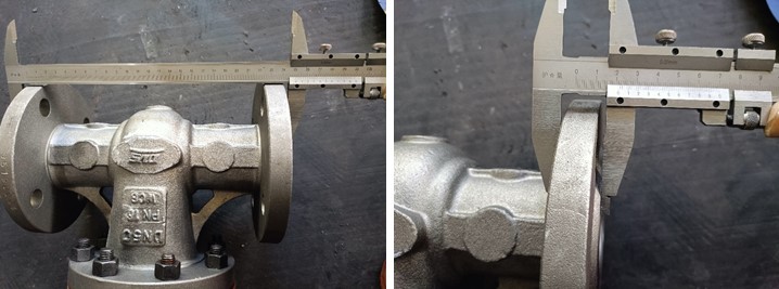 Body WCB, DN50 PN16 Cast Steel Gate Valve, EN1984, Handwheel