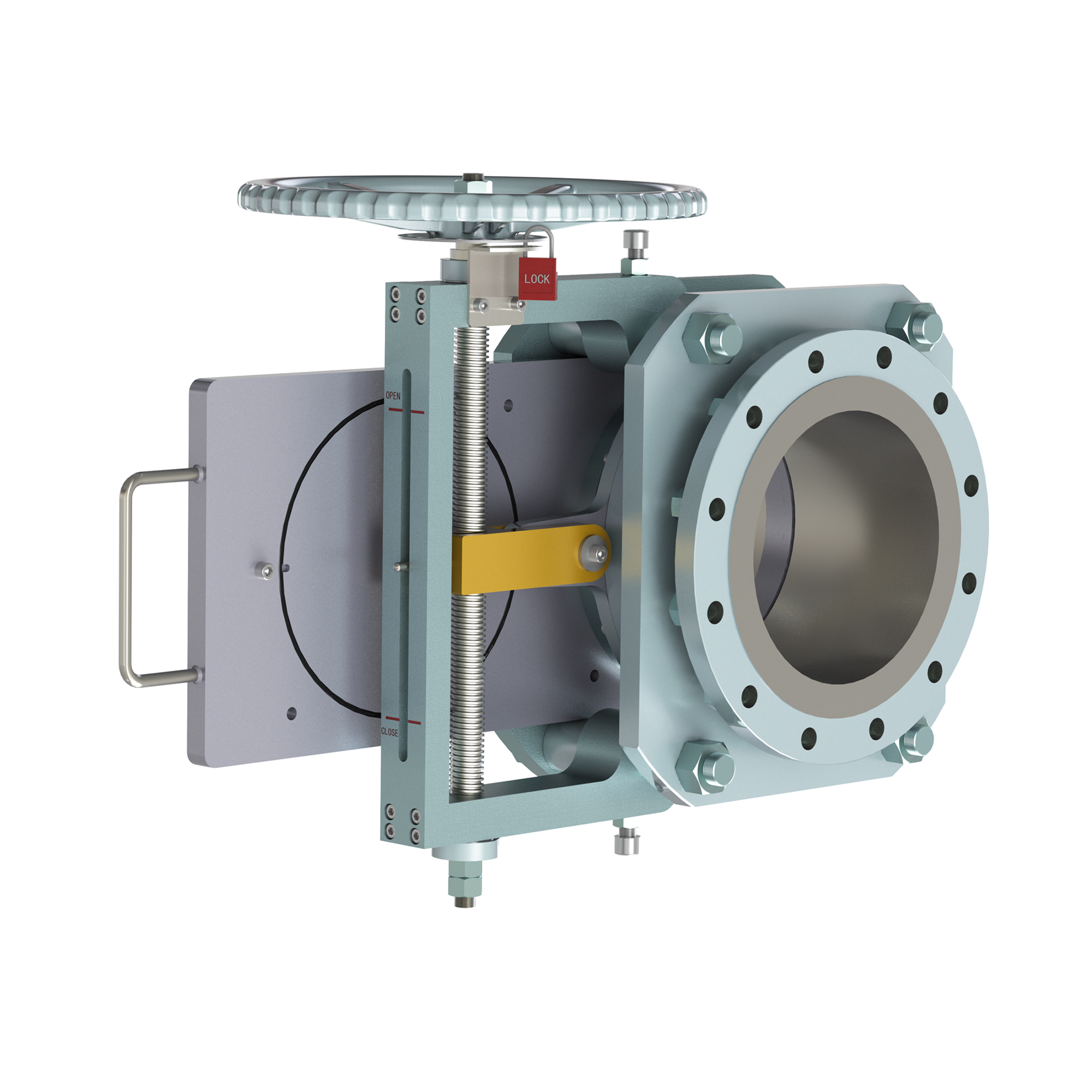 Swing-Type Blind Valve