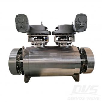 RTJ, 8 2500LB DBB 트러니언 볼 밸브, F51, API 6D