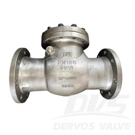 DN150 PN16 스윙 체크 밸브 바디 GP240GH EN1092-1 B