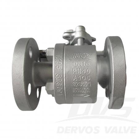 DN15 PN40 단조 플로팅 볼 밸브 바디 ASTM A105 ISO 17292