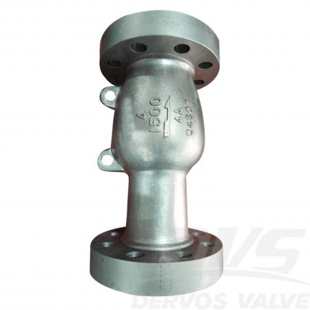 4인치 1500LB 축류 체크 밸브 RTJ API 6D A995 4A