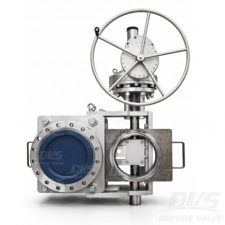 DN400 PN40 단조 슬라이드 블라인드 밸브 EN12516-1/2 RF