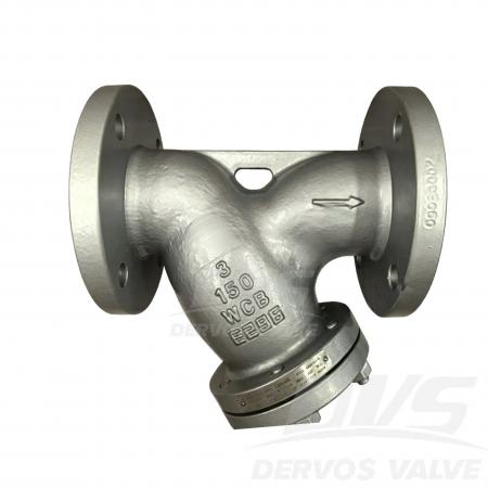 주강 Y형 스트레이너 3인치 300LB WCB ASME B16.34