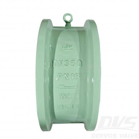 듀얼 플레이트 체크 밸브 DN350 PN16 WCB API 594
