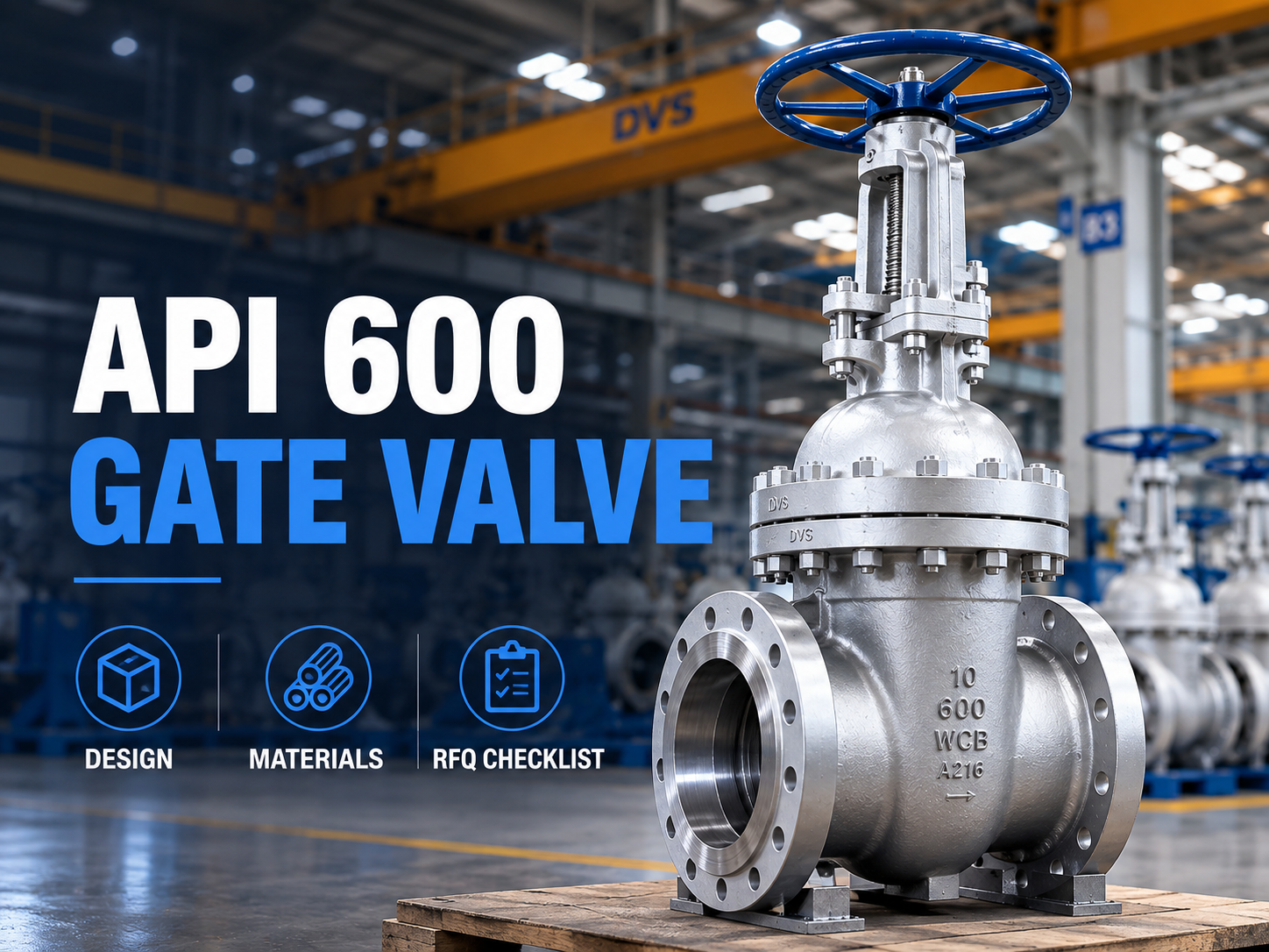 API 600 Gate Valve: Design Features, Materials, and RFQ 