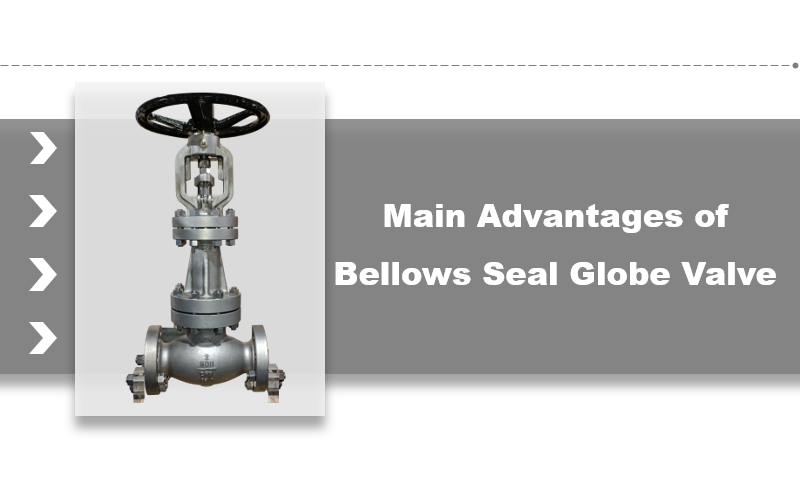 Main Advantages of Bellow Seals Globe Valve
