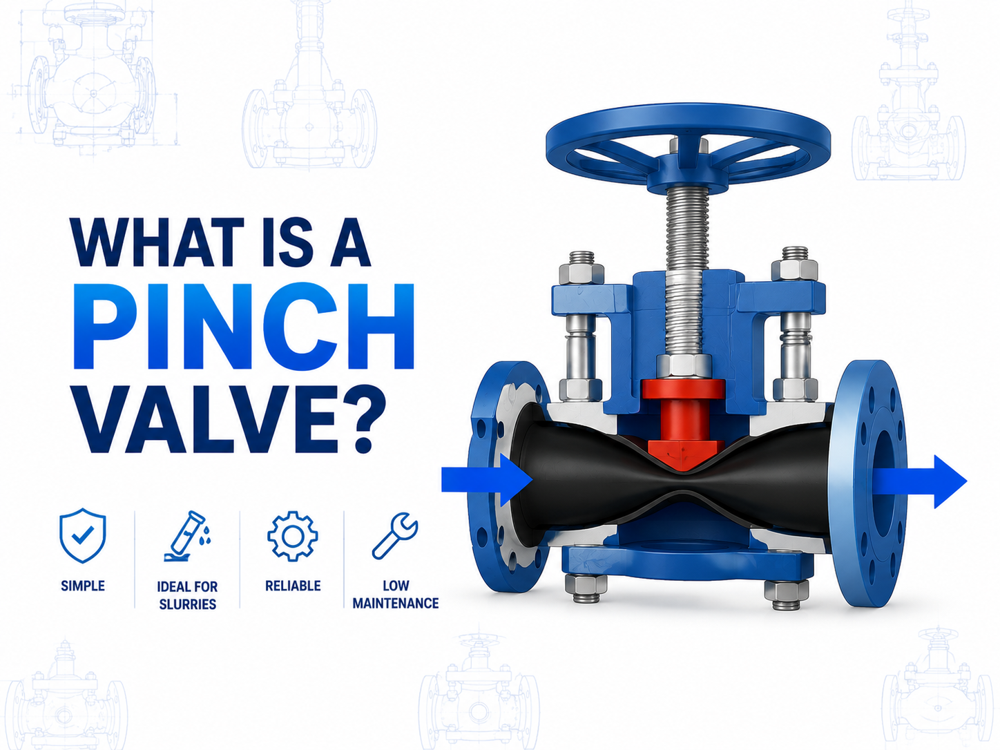 What is a Pinch Valve Definition, Structure, and Industrial Use