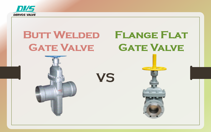응용 분야에서 맞대기 용접 및 플랜지 플랫 게이트 밸브의 장점은 무엇입니까?
