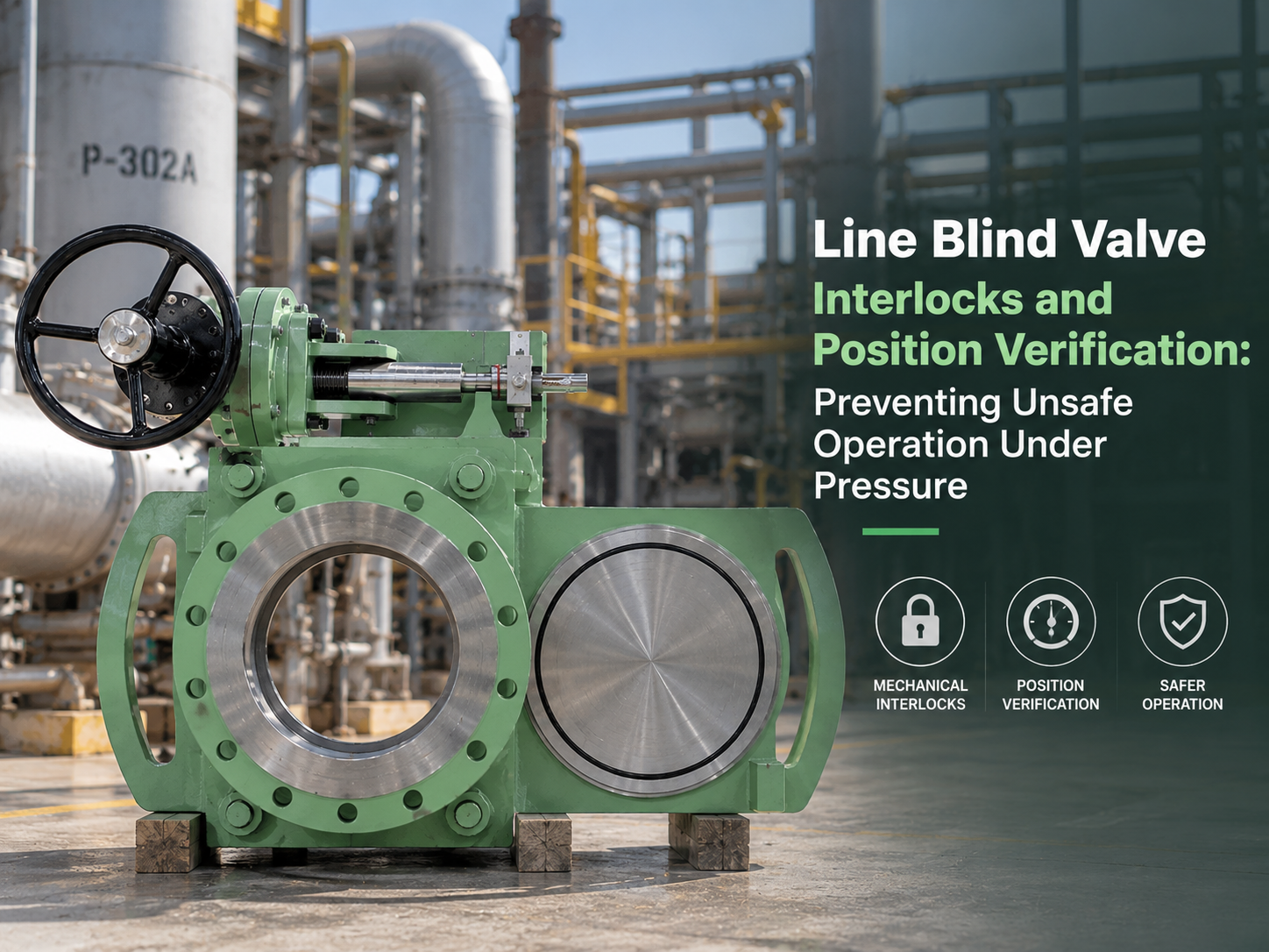 Line Blind Valve Interlocks and Position Verification: Preventing Unsafe Operation Under Pressure